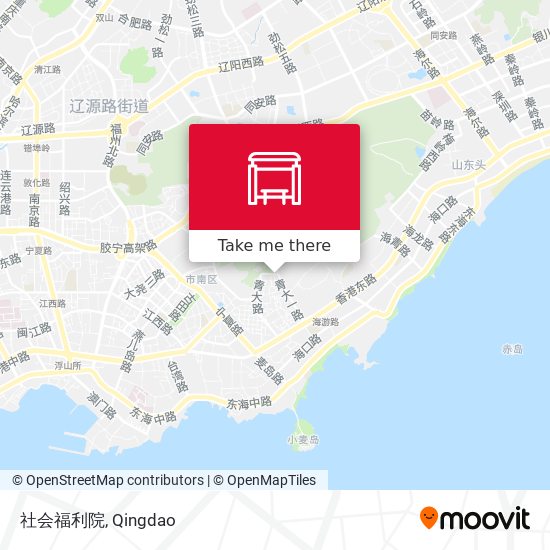 社会福利院 map