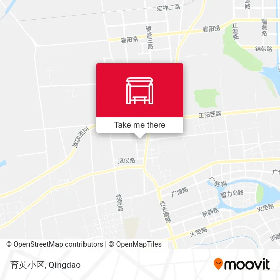 育英小区 map