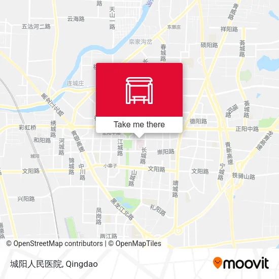 城阳人民医院 map