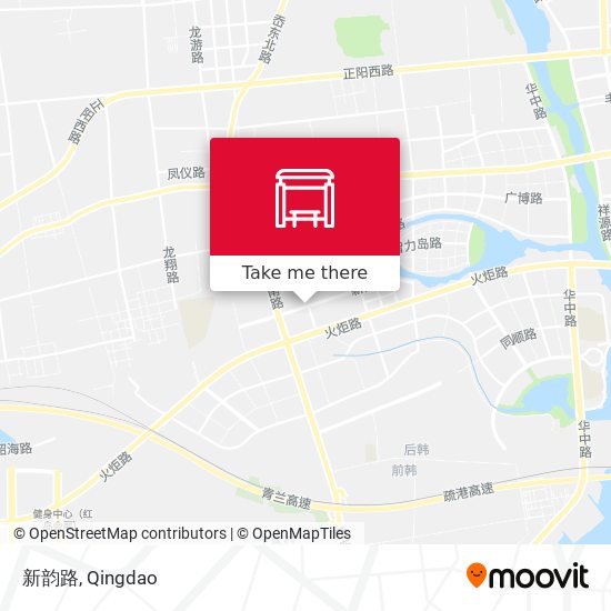 新韵路 map