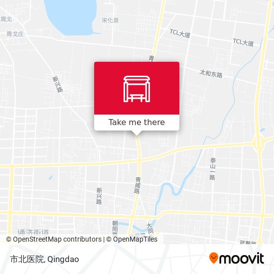 市北医院 map