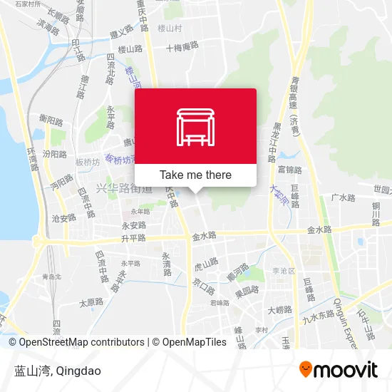 蓝山湾 map