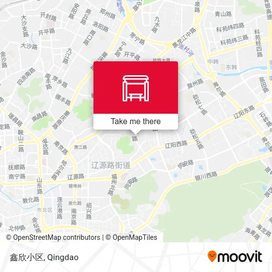 鑫欣小区 map