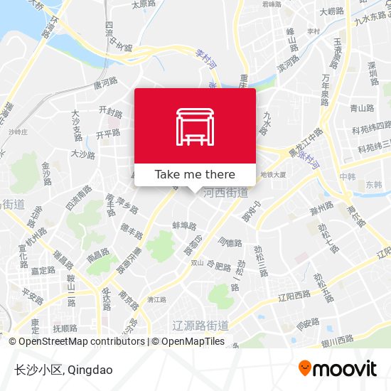 长沙小区 map