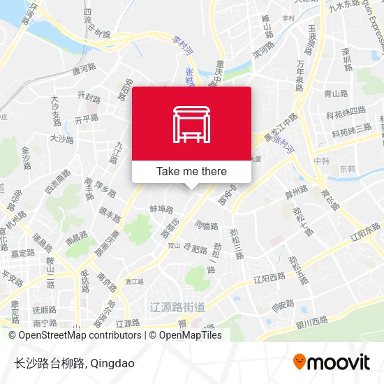 长沙路台柳路 map