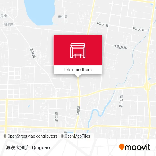 海联大酒店 map
