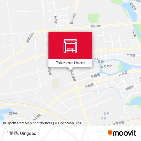 广博路 map