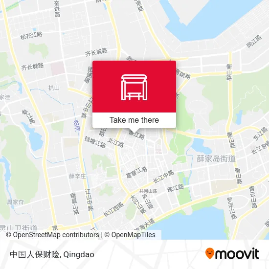 中国人保财险 map