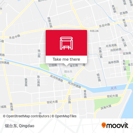 烟台东 map