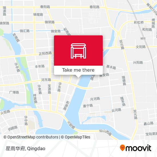 星雨华府 map