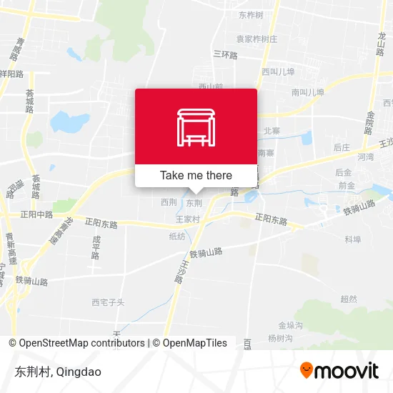 东荆村 map