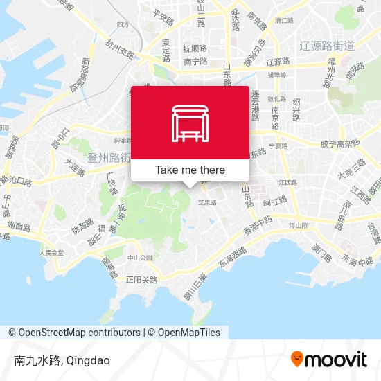 南九水路 map