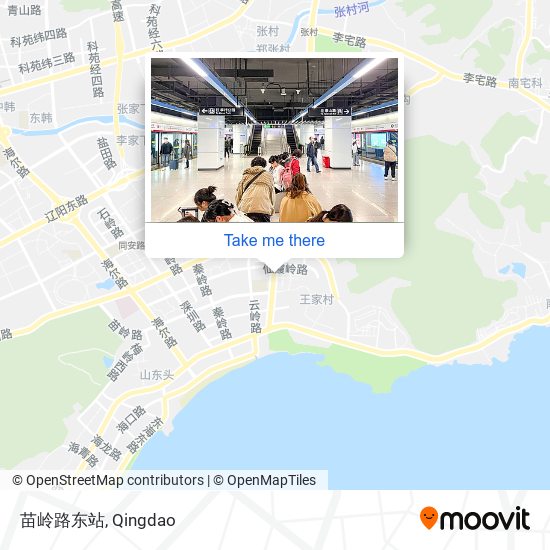 苗岭路东站 map
