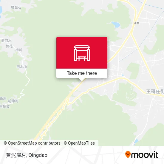 黄泥崖村 map