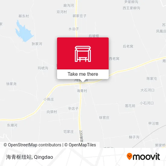 海青枢纽站 map