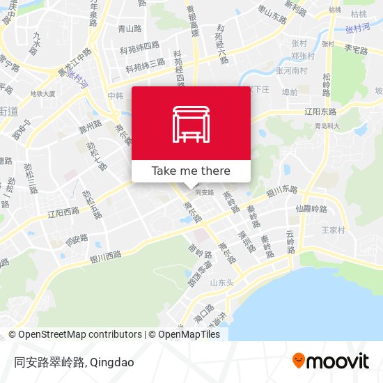 同安路翠岭路 map