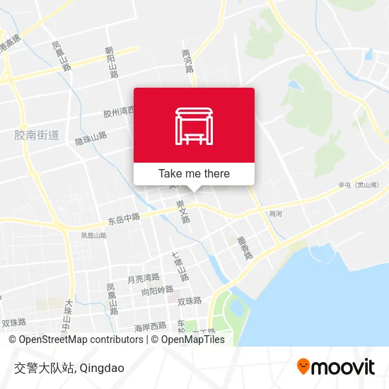 交警大队站 map
