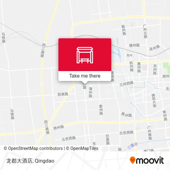 龙都大酒店 map