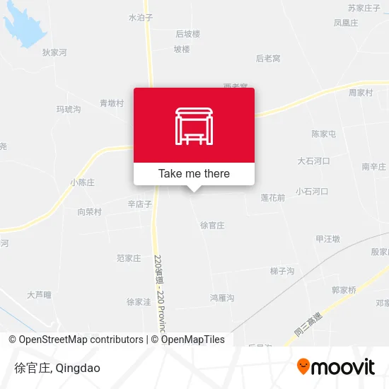 徐官庄 map