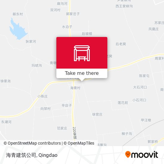 海青建筑公司 map