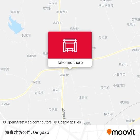 海青建筑公司 map
