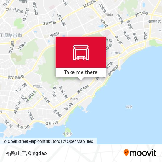 福鹰山庄 map