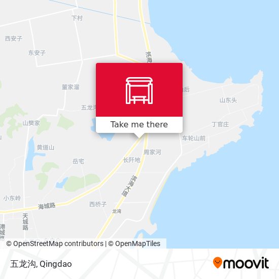 五龙沟 map
