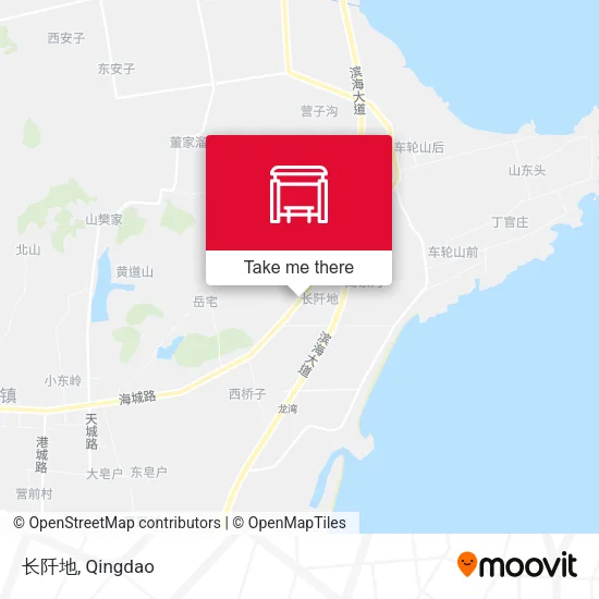长阡地 map