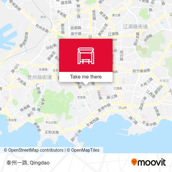 泰州一路 map