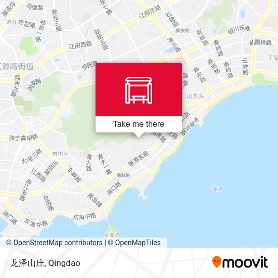 龙泽山庄 map