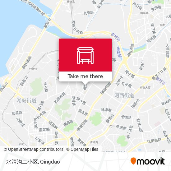 水清沟二小区 map