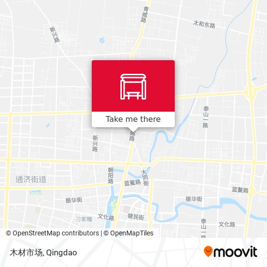 木材市场 map