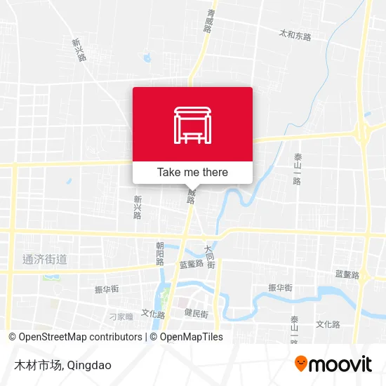 木材市场 map