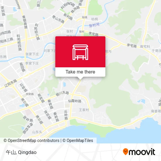 午山 map