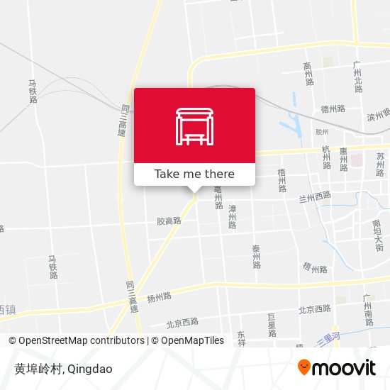 黄埠岭村 map