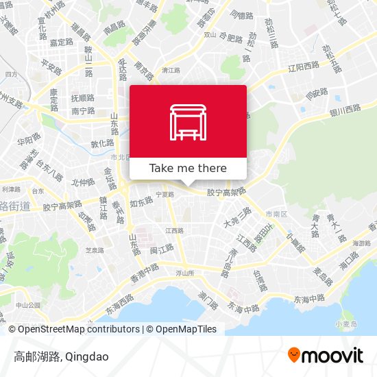 高邮湖路 map