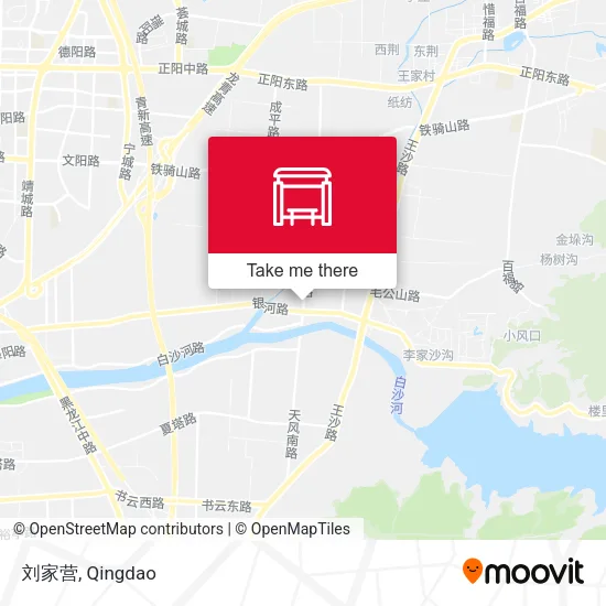 刘家营 map