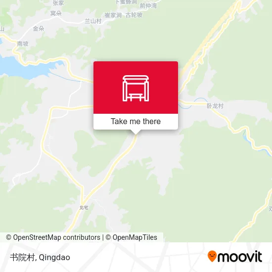书院村 map