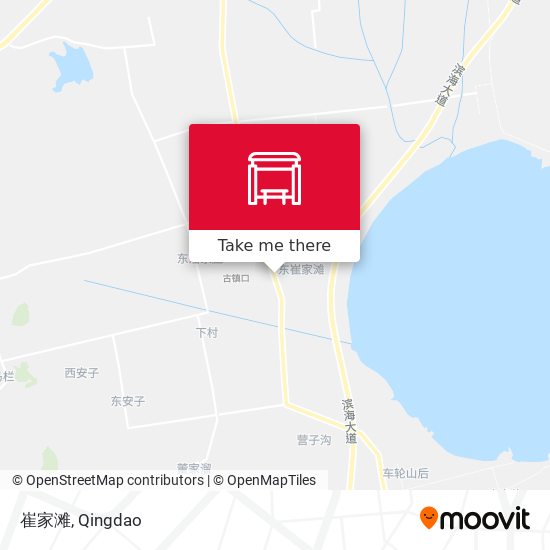 崔家滩 map