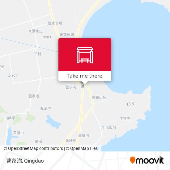 曹家溜 map