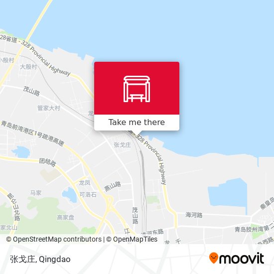 张戈庄 map