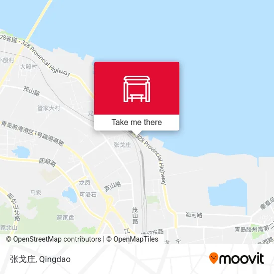 张戈庄 map