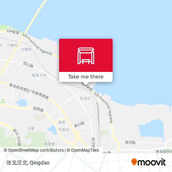 张戈庄北 map