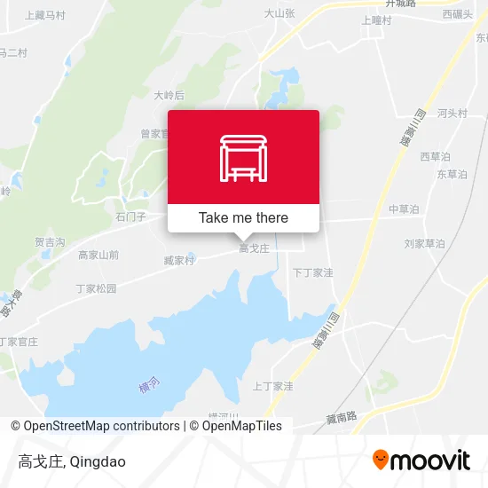 高戈庄 map