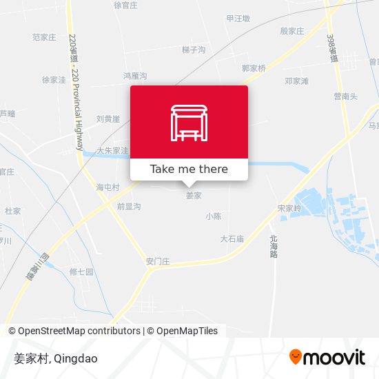姜家村 map