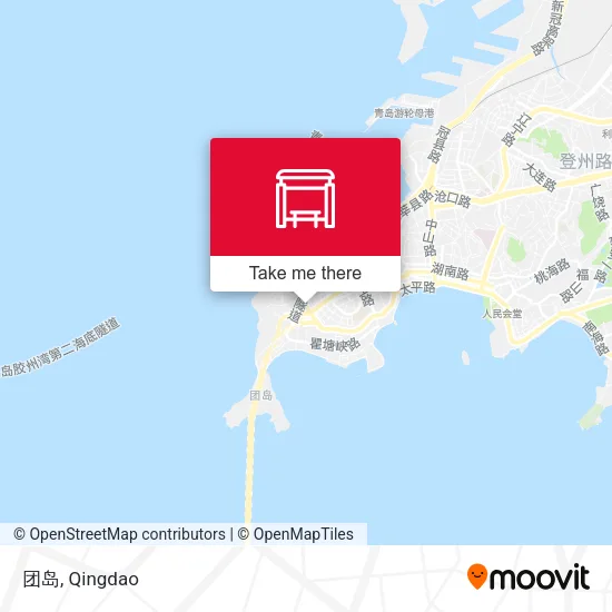 团岛 map