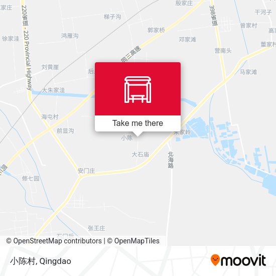 小陈村 map