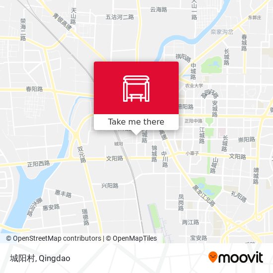 城阳村 map