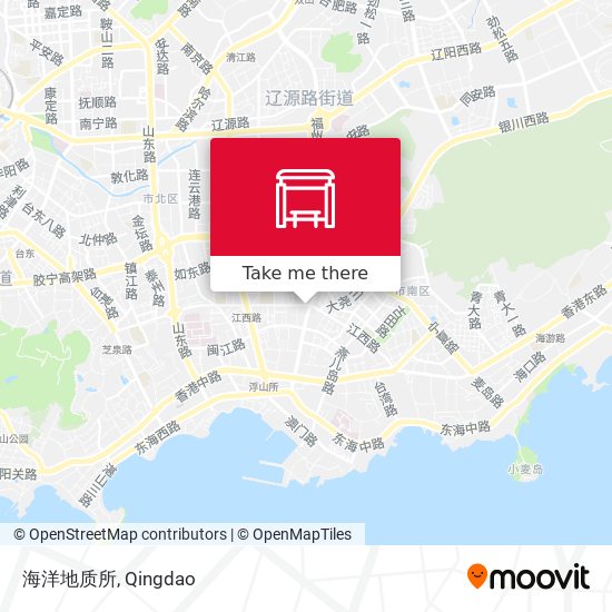 海洋地质所 map