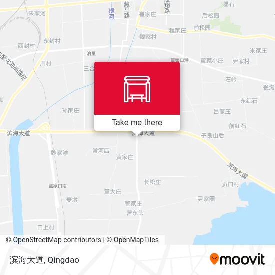 滨海大道 map